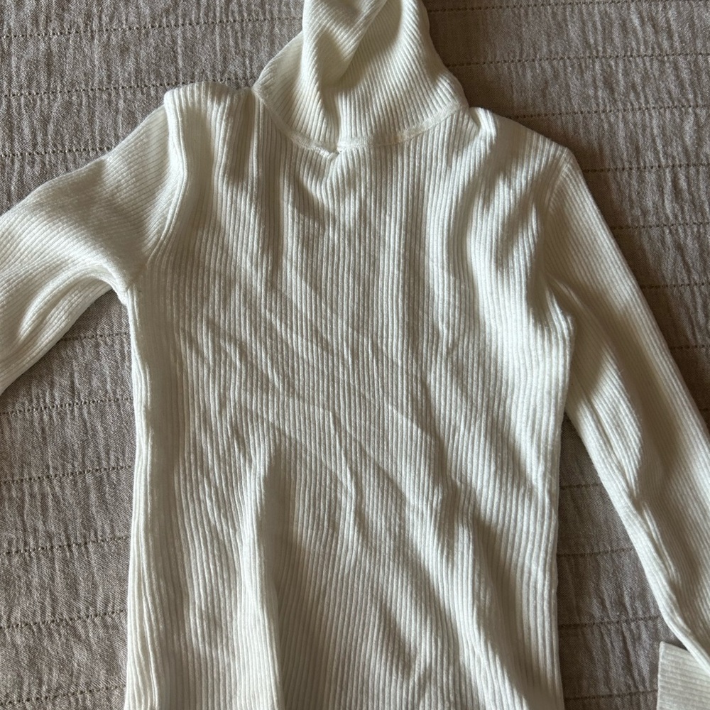white turtle neck